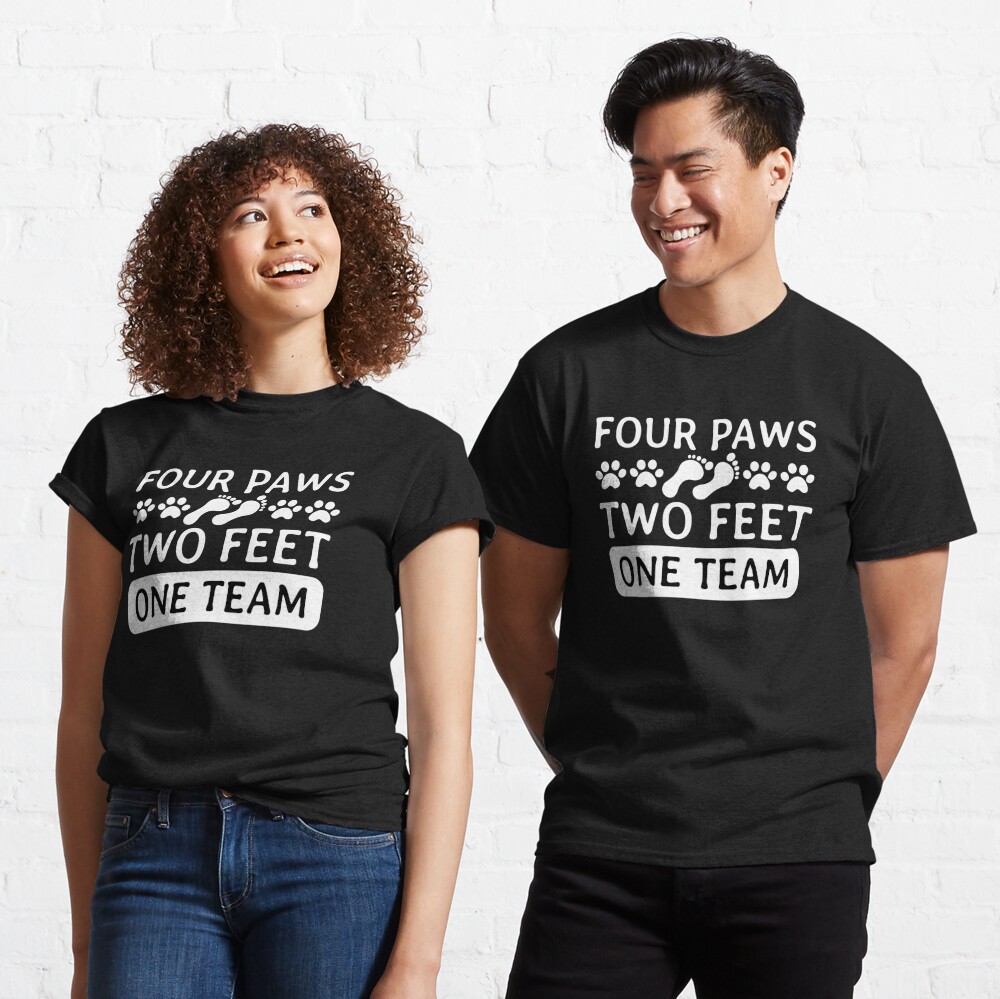 One team (white)
